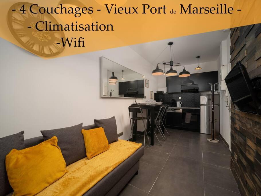 *Appartement Climatise Au Coeur Du Vieux Port* Marseille Eksteriør bilde